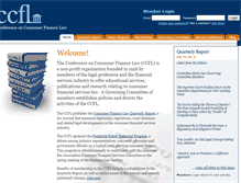 Tablet Screenshot of ccflonline.org